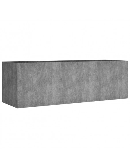 Fioriera Rialzata da Giardino 120x40x40 cm in Acciaio Corten