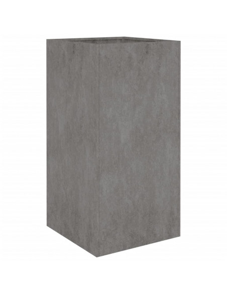 Fioriera 40x40x80 cm in Acciaio Corten