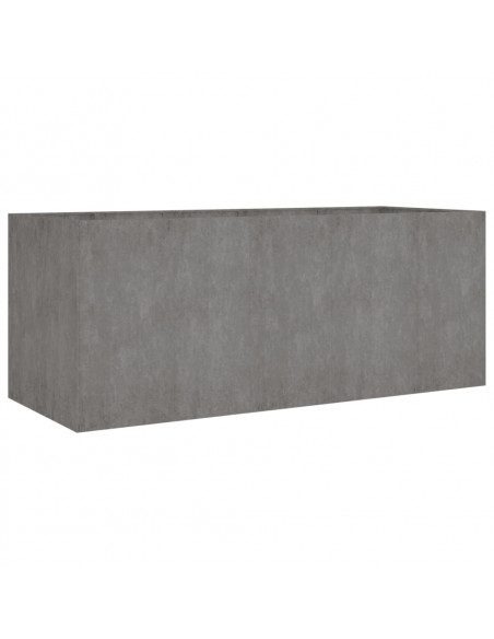 Fioriera Rialzata da Giardino 200x80x80 cm in Acciaio Corten