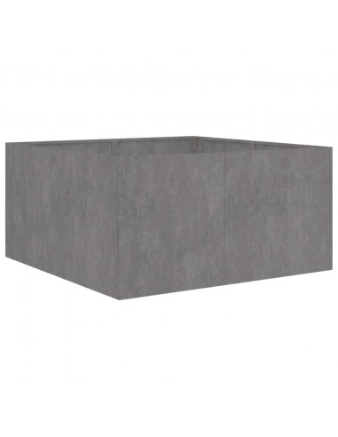 Fioriera 80x80x40 cm in Acciaio Corten