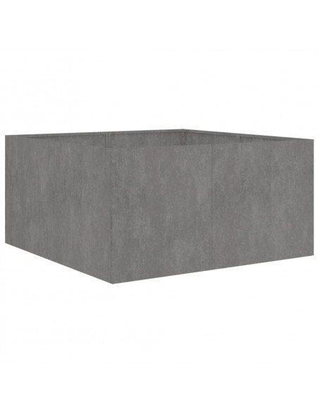 Fioriera 80x80x40 cm in Acciaio Corten