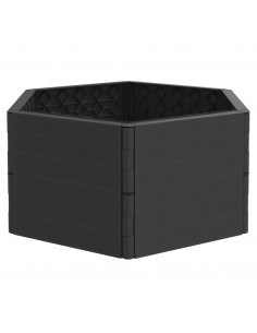 Fioriera da Giardino Antracite in PP 2