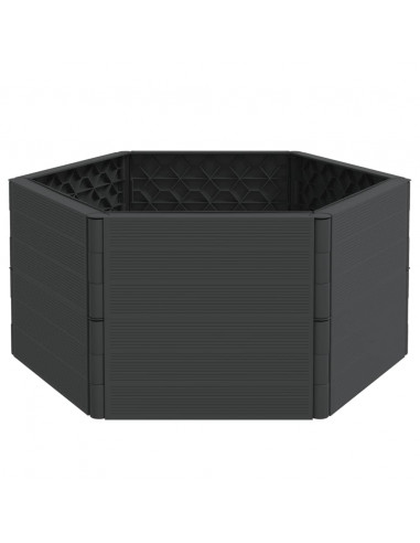 Fioriera da Giardino Antracite in PP