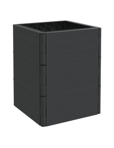Fioriera da Giardino Antracite in PP