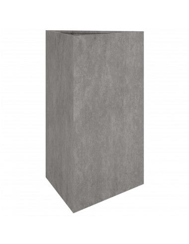 Fioriera da Giardino 50x43x75 cm in Acciaio Corten