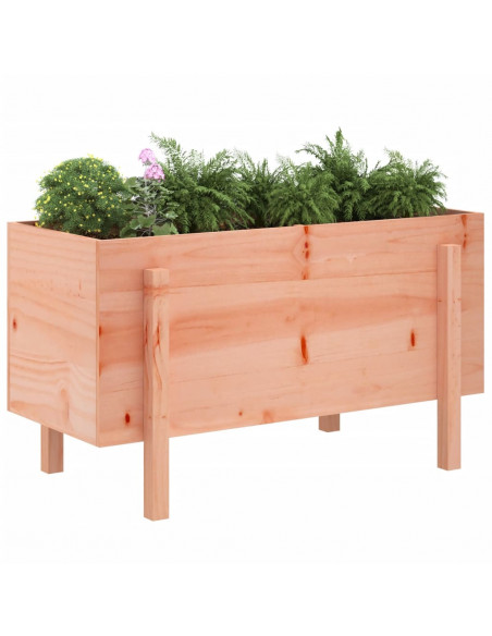 Fioriera Rialzata Giardino 101x50x57 cm Legno Massello Douglas