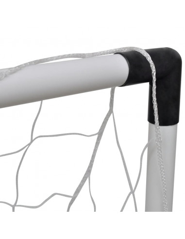 Set Mini Porte da Calcio 2 pz per Bambini 91,5 x 48 x 61 cm