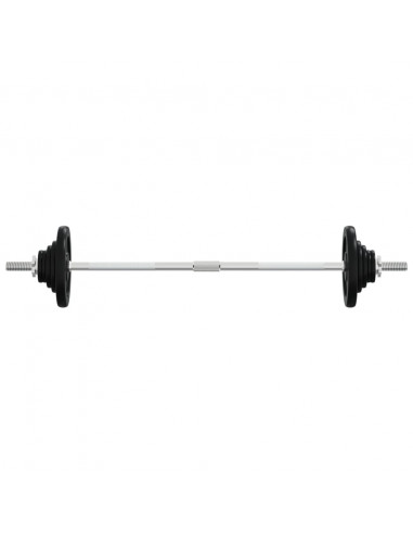 Set Bilanciere con Dischi 30 kg in Ghisa