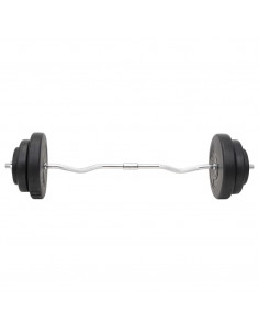 Set Bilanciere e Manubri con Dischi 60 kg