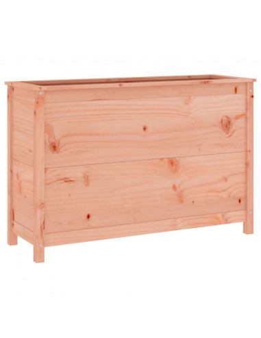 Fioriera Rialzata Giardino 119,5x40x78cm Legno Massello Douglas