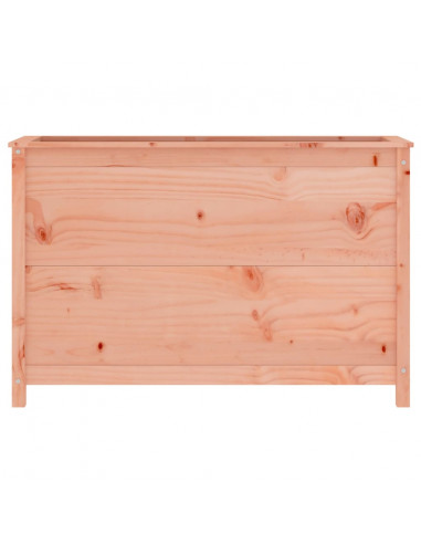 Fioriera Rialzata Giardino 119,5x40x78cm Legno Massello Douglas