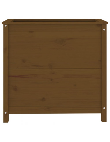 Fioriera da Giardino Miele 82,5x40x78 cm Legno Massello di Pino