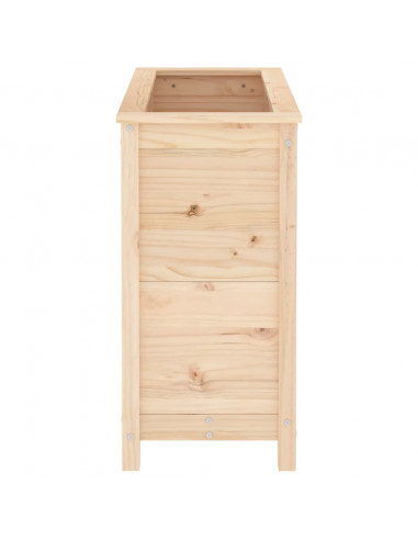 Fioriera da Giardino 82,5x40x78 cm in Legno Massello di Pino