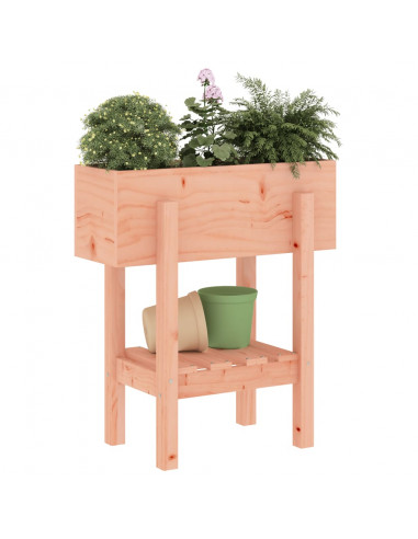 Fioriera da Giardino 62x30x69 cm in Legno Massello di Douglas