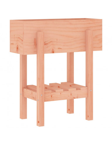 Fioriera da Giardino 62x30x69 cm in Legno Massello di Douglas