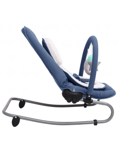 Sdraietta per Neonato Blu Marino in Acciaio