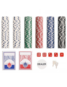 Set di Fiches da Poker 300 pz 11,5 g