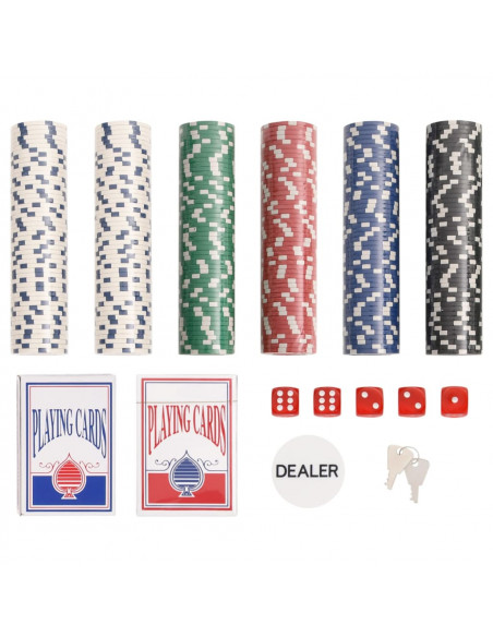 Set di Fiches da Poker 300 pz 11,5 g