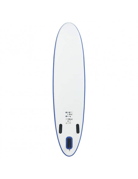 Set Tavola Gonfiabile da SUP Blu e Bianco