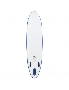 Set Tavola da SUP e Surf Gonfiabile Blu e Bianco