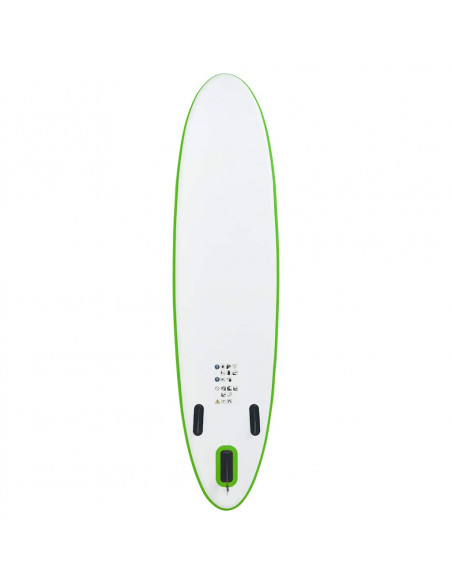 Set Tavola Gonfiabile da SUP Verde e Bianco