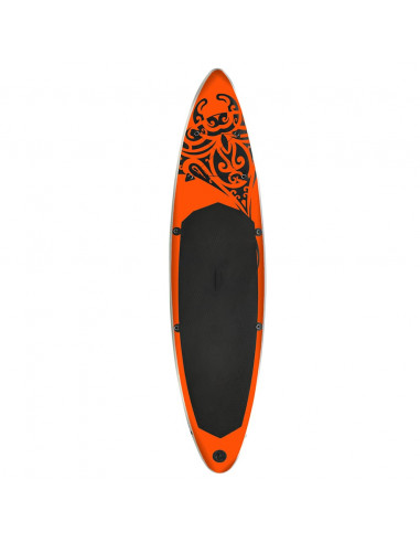 Set Tavola Gonfiabile da SUP 366x76x15 cm Arancione