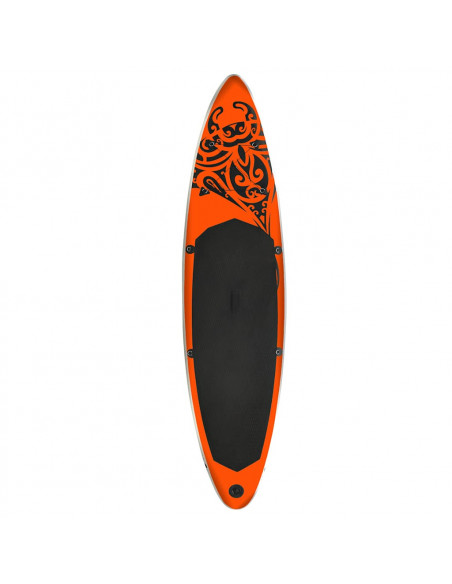 Set Tavola Gonfiabile da SUP 366x76x15 cm Arancione
