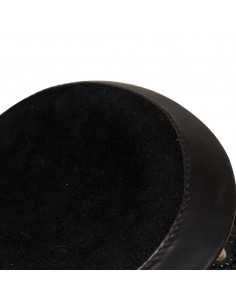 Sella Western Testiera e Pettorale in Vera Pelle 17" Nero