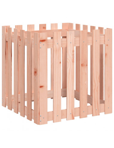 Fioriera Giardino Design Recinzione 60x60x60cm Massello Douglas