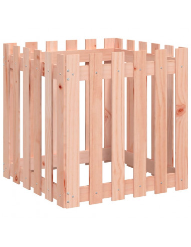 Fioriera Giardino Design Recinzione 60x60x60cm Massello Douglas