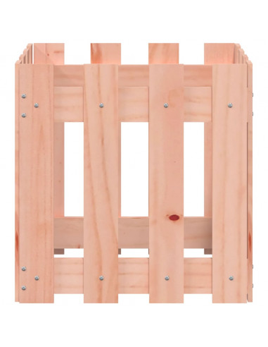 Fioriera Giardino Design Recinzione 40x40x40cm Massello Douglas