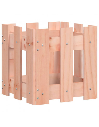 Fioriera Giardino Design Recinzione 30x30x30cm Massello Douglas