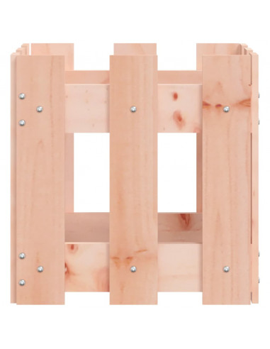 Fioriera Giardino Design Recinzione 30x30x30cm Massello Douglas