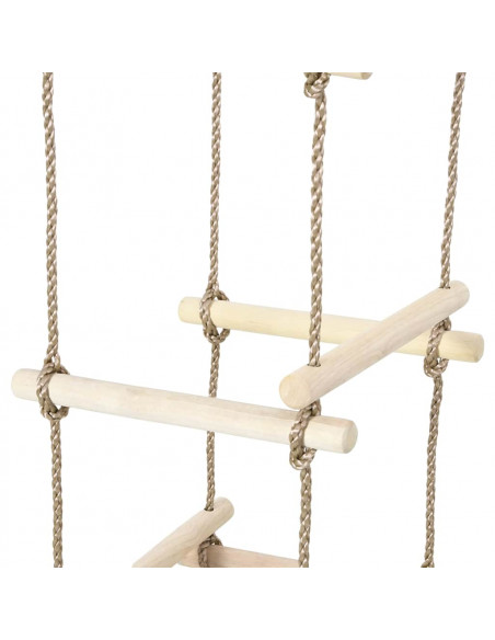 Scala di Corda per Bambini 200 cm in Legno