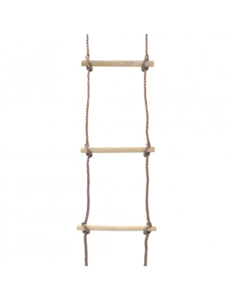 Scala di Corda per Bambini 290 cm in Legno