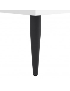 Scarpiera Bianca 60x35x105 cm in Legno Multistrato