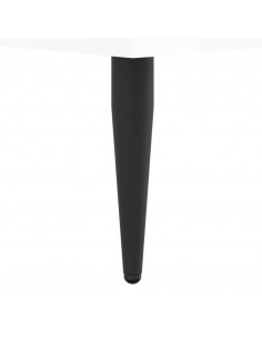 Scarpiera Bianco Lucido 60x35x105 cm in Legno Multistrato