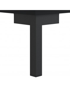 Scarpiera Nera 30x35x105 cm in Legno Multistrato