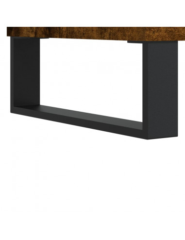 Scarpiera Rovere Fumo 30x35x105 cm in Legno Multistrato