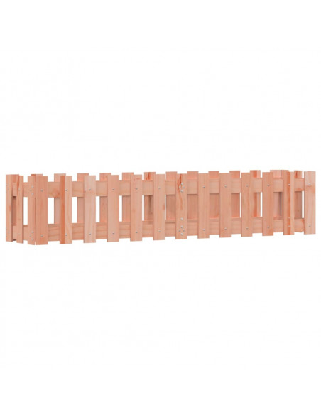 Fioriera Rialzata Giardino Recinzione 150x30x30cm Legno Douglas