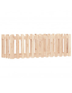 Fioriera da Giardino a Recinzione 150x50x50cm in Massello Pino 2