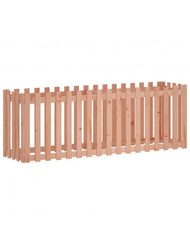 Fioriera Rialzata Giardino Recinzione 200x50x70cm Legno Douglas