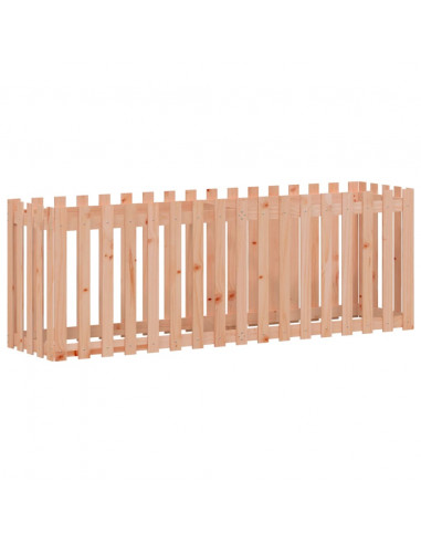 Fioriera Rialzata Giardino Recinzione 200x50x70cm Legno Douglas