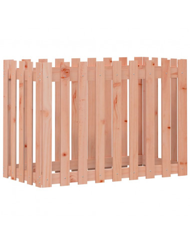 Fioriera Rialzata Giardino Recinzione 100x50x70cm Legno Douglas
