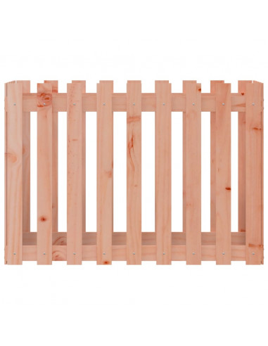 Fioriera Rialzata Giardino Recinzione 100x50x70cm Legno Douglas