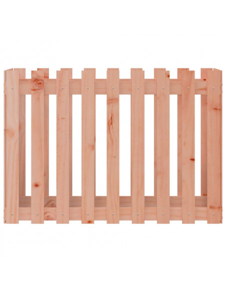 Fioriera Rialzata Giardino Recinzione 100x50x70cm Legno Douglas