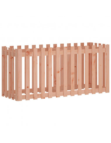 Fioriera Rialzata Giardino Recinzione 150x50x70cm Legno Douglas