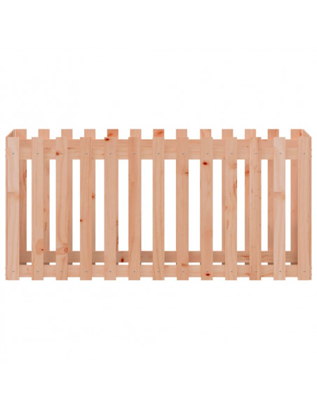 Fioriera Rialzata Giardino Recinzione 150x50x70cm Legno Douglas