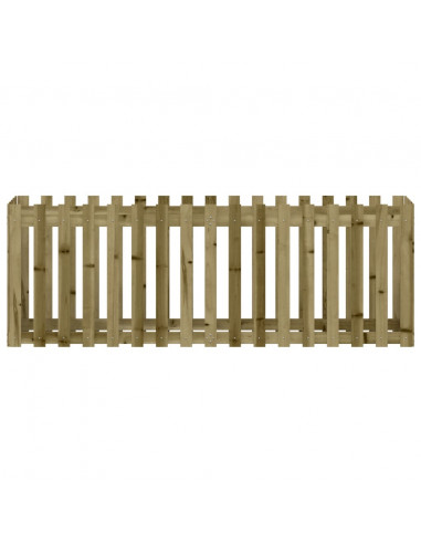 Fioriera da Giardino Recinzione 200x50x70cm in Pino Impregnato
