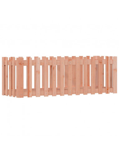 Fioriera Rialzata Giardino Recinzione 150x50x50cm Legno Douglas